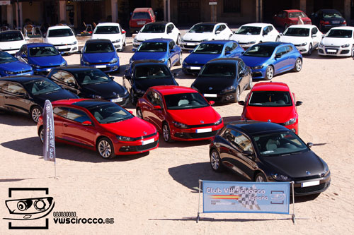 Primera concentración oficial del Club VW Scirocco España (panoramica 1)