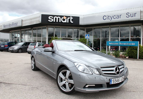 Mercedes Benz Clase E 350 CDI Cabrio (frontal)