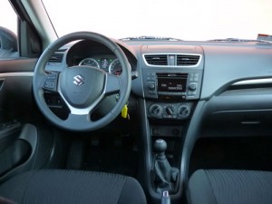 Suzuki Swift (interior)