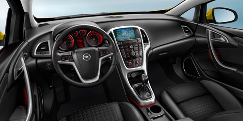 Opel Astra GTC (interior)