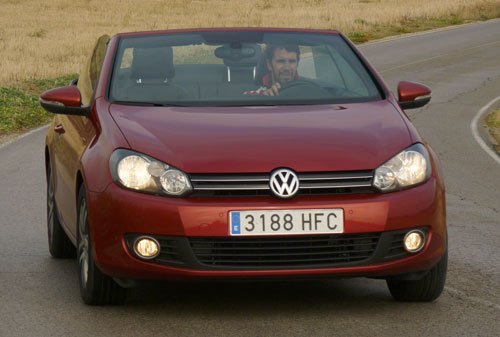 Volkswagen Golf Cabrio 1.4 TSI (frontal)