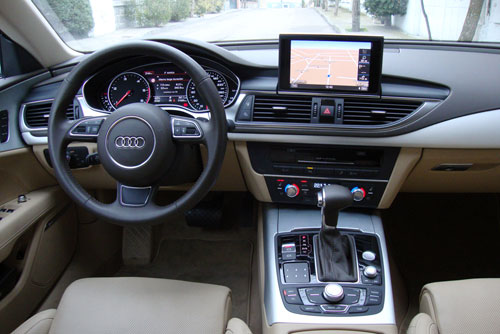 Audi A7 Sportback 3.0 TDI (interior)