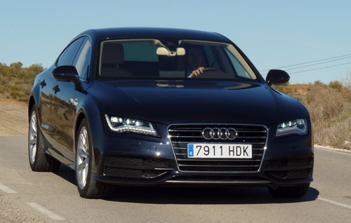 Audi A7 Sportback 3.0 TDI (frontal)