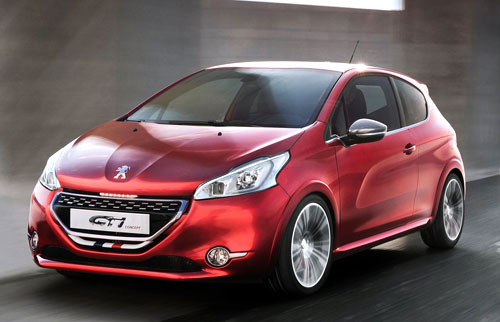 Peugeot 208 GTi Concept (frontal)
