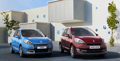 Renault Scenic y Grand Scenic (frontal)