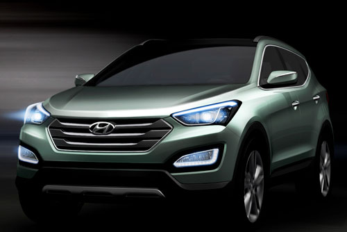 Hyundai Santa Fe (frontal)