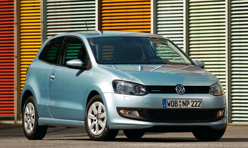 Vokswagen Polo Bluemotion (frontal)