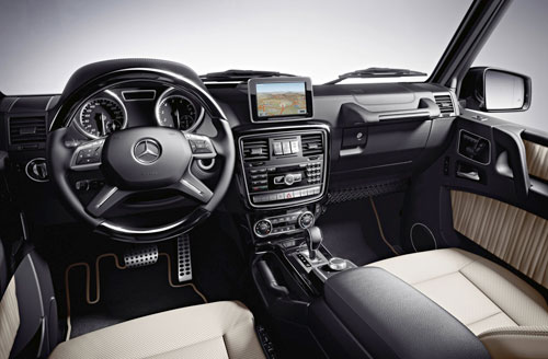 Mercedes-Benz Clase G (interior)