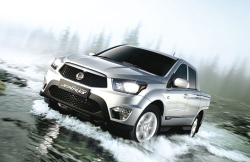 SsangYong Actyon Sports (frontal 2)