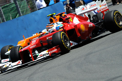 Fernando Alonso GP Valencia 2012