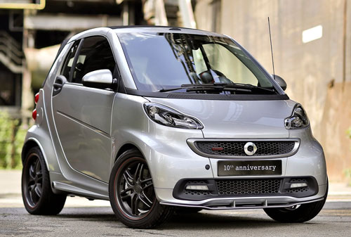 Smart ForTwo Brabus 10 aniversario (frontal)