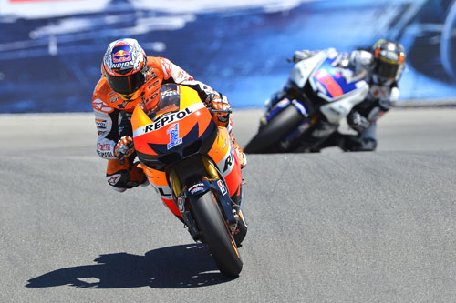 Casey Stoner - Jorge Lorenzo - Moto GP - EEUU - Laguna Seca