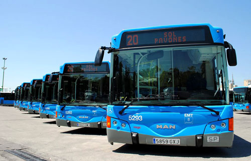 Autobuses de luz diurna