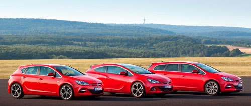 Gama Opel Astra Biturbo