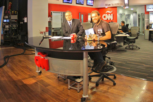 Miquel Silvestre en la CNN