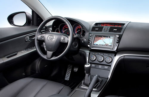 Mazda 6 2.2 CRTD Iruka (interior)