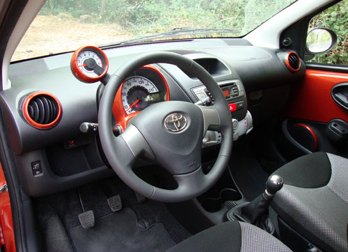Toyota Aygo (interior)