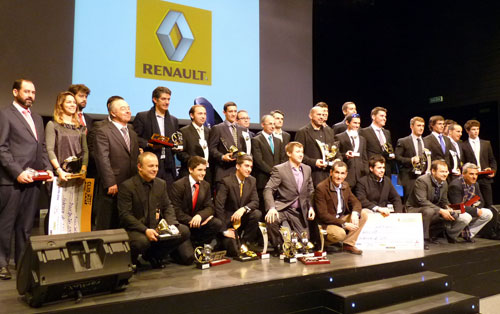 Entrega de premios Renault