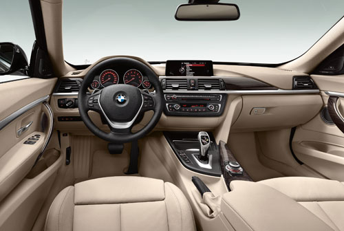 BMW Serie 3 GT (interior)