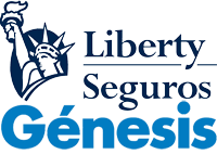 Logo Genesis y Liberty Seguros
