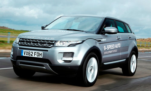 Cambio de 9 velocidades para Land Rover