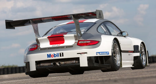Porsche 911 GT3 R trasera
