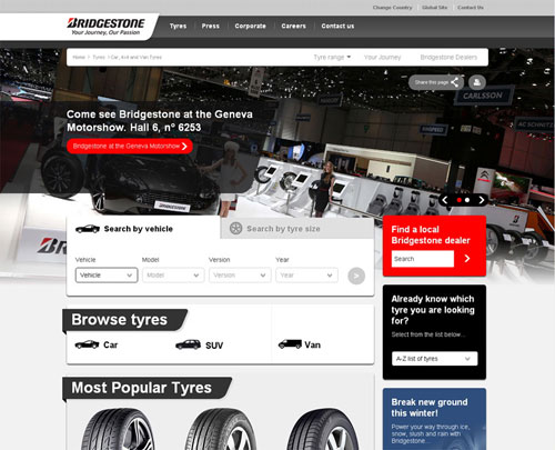 Web Bridgestone